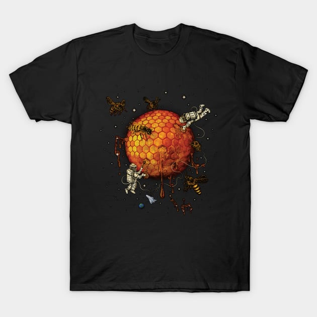 Honey Moon T-Shirt by Made With Awesome